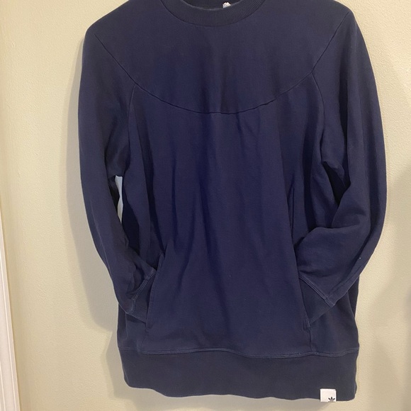 Adidas Originals XBYO Navy Sweatshirt by S. Nakamura - Size Large -EUC - Picture 7 of 11